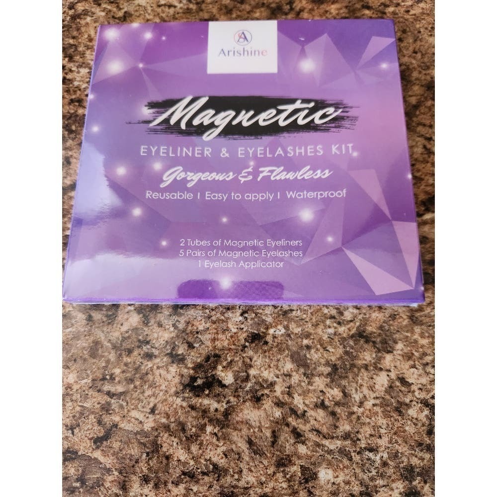 Airshine Magnetic Eyelashes with Eyeliner Kit, 5 Pairs